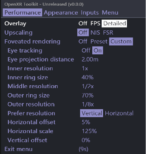 VR Updates: OpenXR, Height Scaling and Floor Tracking