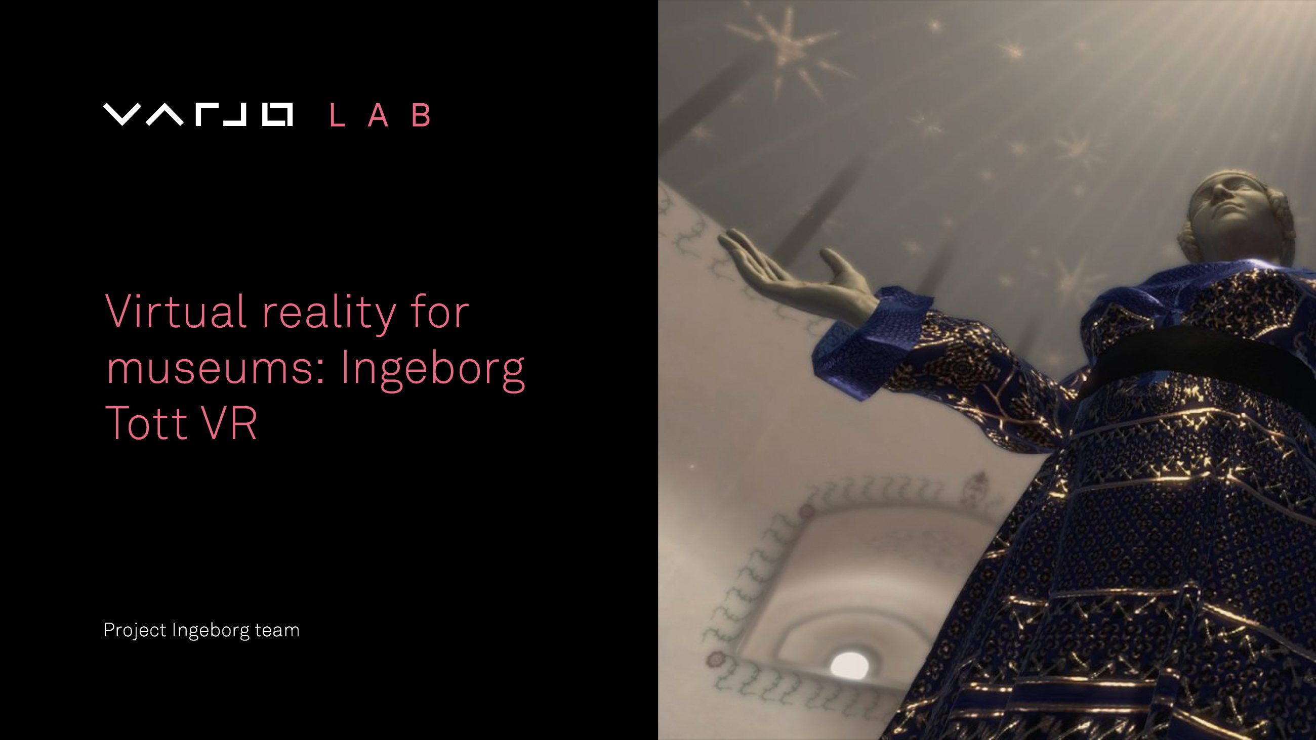 Virtual reality for museums How we made the Tott VR game for