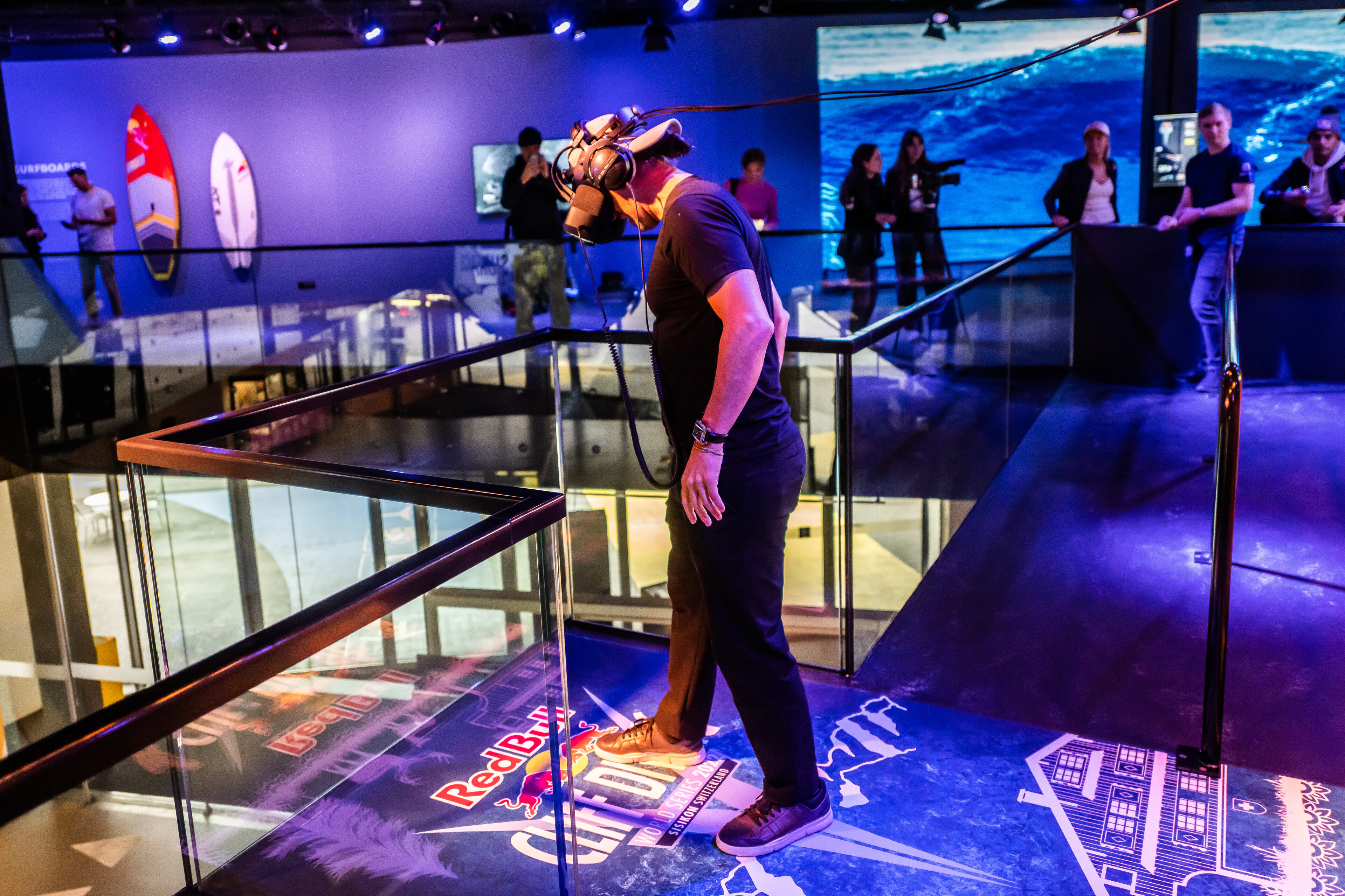 Red Bull Swiss Museum of Transport - Mixed Reality Watersports Experience